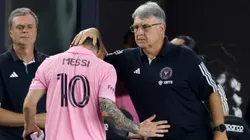 Lionel Messi y Gerardo Martino.