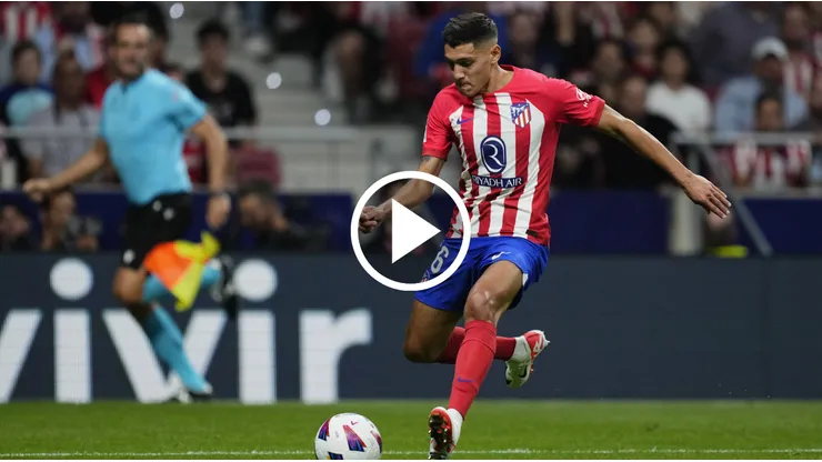 Molina disparó contra un defensor de Cádiz y empató para el Atleti