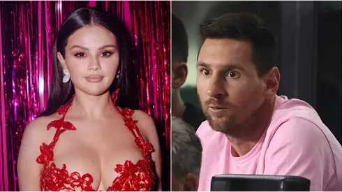Selena Gómez y Lionel Messi.