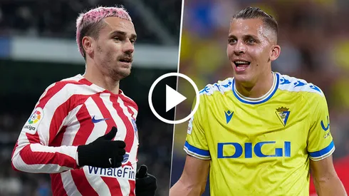 Atlético Madrid vs. Cádiz por LaLiga.