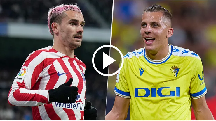Atlético Madrid vs. Cádiz por LaLiga.