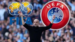 Pep Guardiola le envió un mensaje a la FIFA y a la UEFA por las lesiones que sufren los jugadores a causa de la gran cantidad de partidos que deben afrontar en una misma temporada. Getty Images.