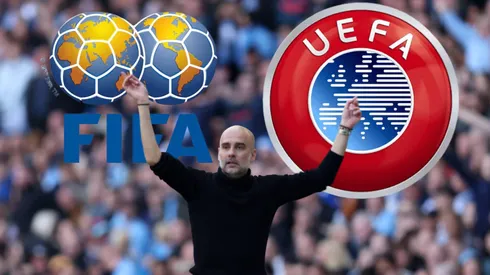 Pep Guardiola le envió un mensaje a la FIFA y a la UEFA por las lesiones que sufren los jugadores a causa de la gran cantidad de partidos que deben afrontar en una misma temporada. Getty Images.