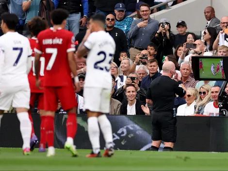 Corren a los jueces del VAR del Tottenham vs. Liverpool