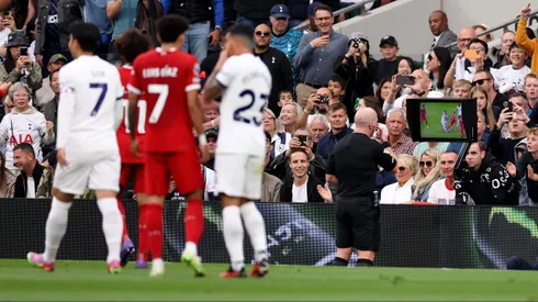 Las autoridades del VAR en Tottenham vs. Liverpool fueron corridos de sus tareas en partidos de la fecha siete de la Premier League. Getty Images.