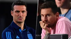 Entre miércoles y jueves sale la lista de Lionel Scaloni para las Eliminatorias, en la cual podría no incluir a Lionel Messi. Getty Images