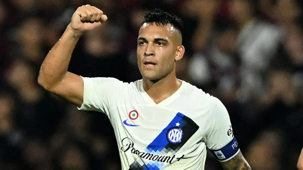 Lautaro Martínez iría de titular en Argentina. Getty Images.