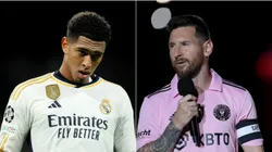 Jude Bellingham y Lionel Messi.