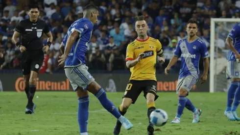 Luis Fernando León se refirió a la posibilidad de salir de Emelec