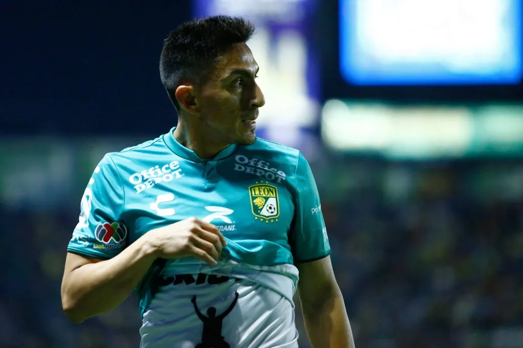 Ángel Mena fue el mejor jugador de León durante 29 minutos contra América. (Foto: GettyImages)
