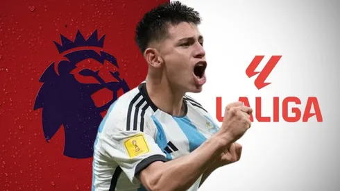 Claudio Echeverri gana enteros en LaLiga y la Premier League.