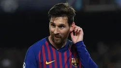 Messi ganó 4 veces la Champions League.