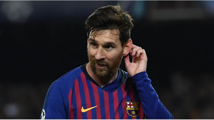 Messi ganó 4 veces la Champions League.