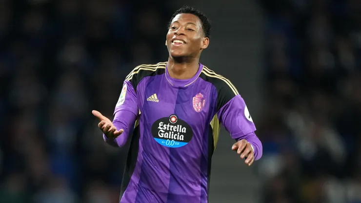 Gonzalo Plata - Real Valladolid 2022. Foto: Getty.