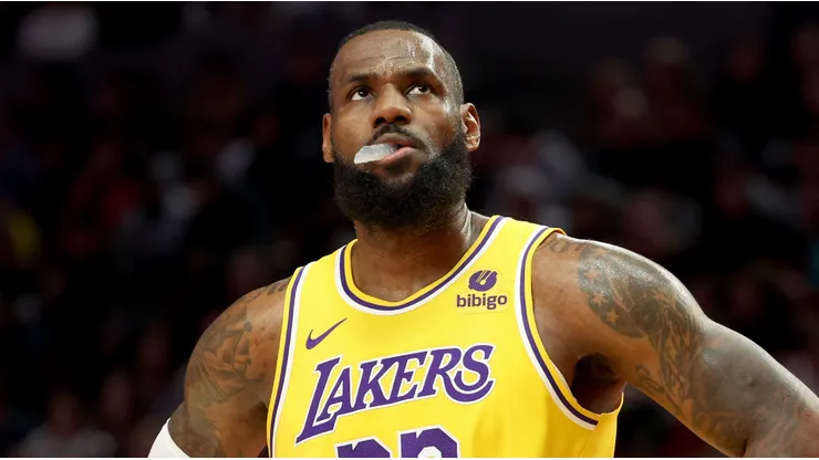LeBron James, estrella de Los Angeles Lakers.