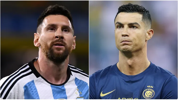 Leo Messi y Cristiano Ronaldo.