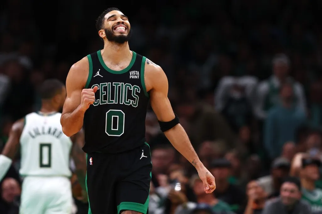 Jayson Tatum, estrella de los Celtics. (Foto: Getty)
