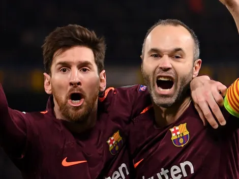 Iniesta y la respuesta perfecta de cómo defender a Messi