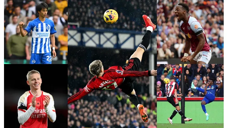 Alejandro Garnacho, su chilena y los mejores goles de la actual Premier League.