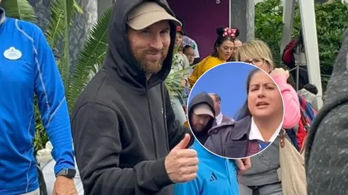 Lionel Messi en Disney.