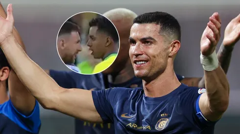 Lionel Messi, Rodrygo y Cristiano Ronaldo.