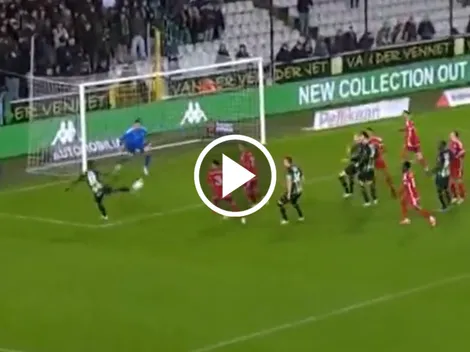 ¡Sigue creciendo! Alan Minda anotó un golazo en Bélgica (VIDEO)