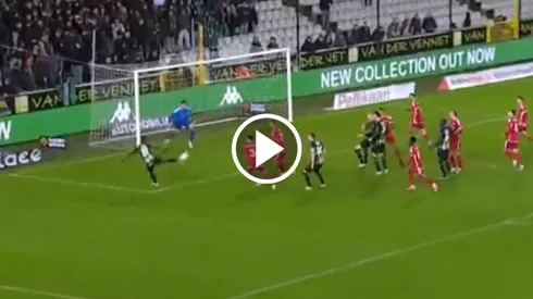 Alan Minda marcó un golazo en Bélgica