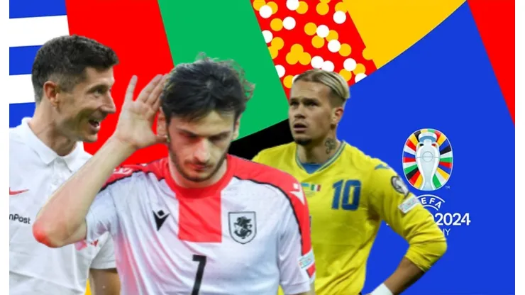 Robert Lewandowski, Mijailo Mudryk y Khvicha Kvaratskhelia.