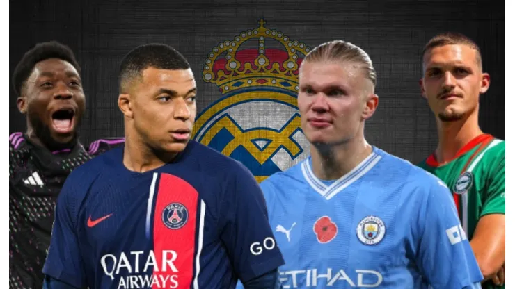 Erling Haaland, Kylian Mbappé y los nombres que gustan en Real Madrid.