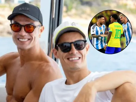 Es mejor amigo de CR7 y le respondió a Messi por el cruce con Rodrygo