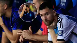 Lionel Scaloni y Leo Messi.