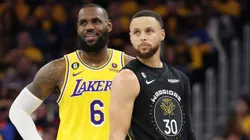 LeBron James y Stephen Curry.