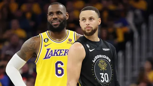 LeBron James y Stephen Curry.