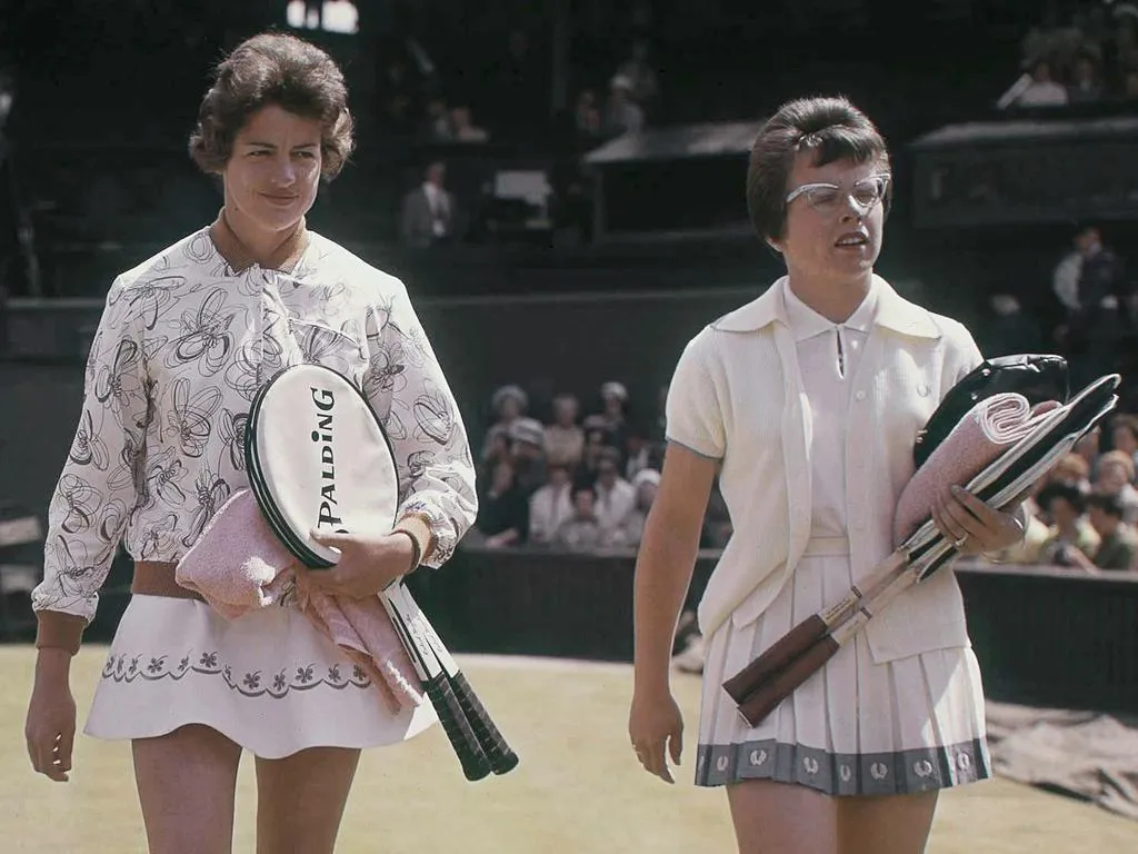 Margaret Court, en las antípodas del pensamiento feminista de King. Foto: Web.