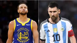 Stephen Curry y Lionel Messi.