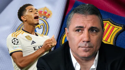 Hristo Stoichkov y Jude Bellingham.