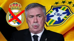 Carlo Ancelotti, Real Madrid y Brasil.