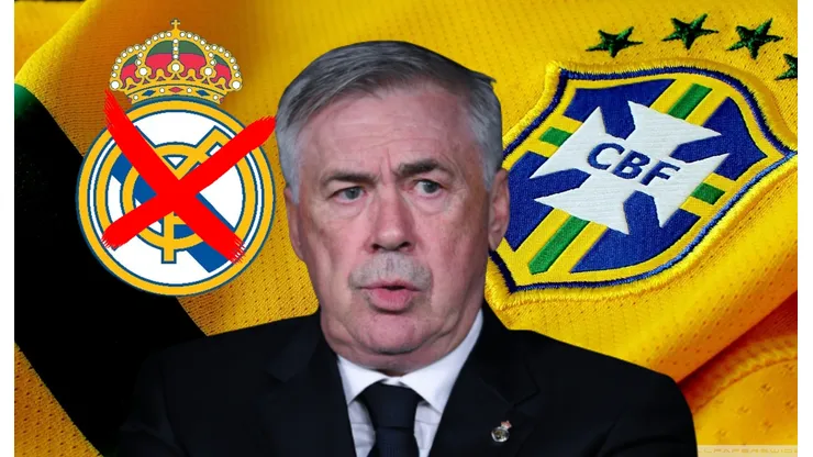 Carlo Ancelotti, Real Madrid y Brasil.