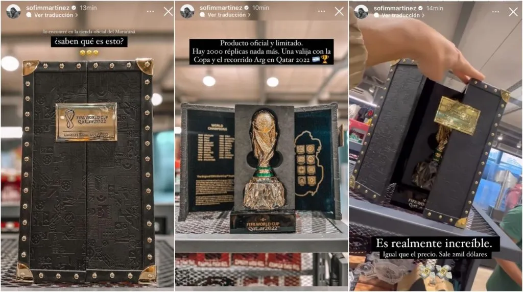 Sofi Martínez encontró este increíble regalo. (Foto: Instagram / @sofimmartínez)