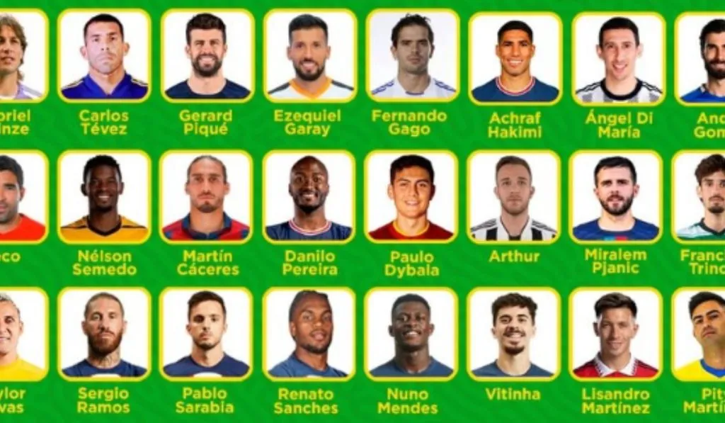 El club de los 26 que jugaron con Messi y CR7: Bessoccer