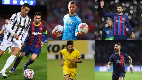 Lionel Messi, Cristiano Ronaldo y los que compartieron equipo con ambos.