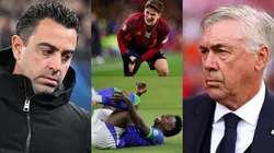 Xavi, Carlo Ancelotti y las lesiones de Barcelona-Real Madrid.