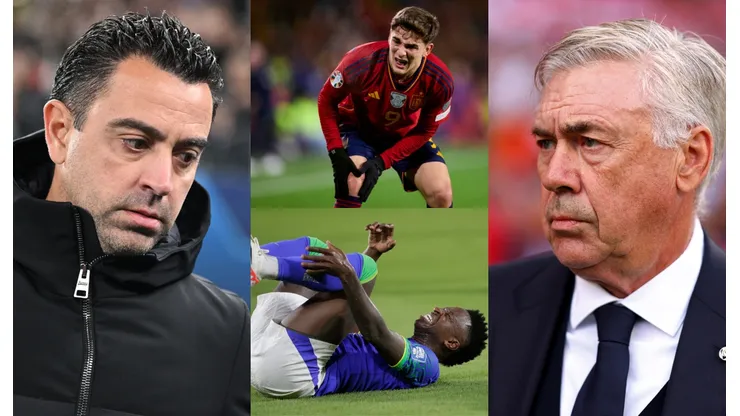 Xavi, Carlo Ancelotti y las lesiones de Barcelona-Real Madrid.