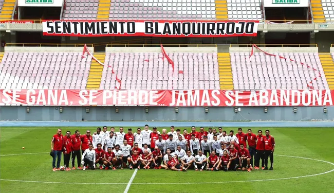 Entrenamiento de la Selección Peruana en el estadio Nacional. (Foto: Selección Peruana prensa)