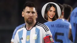 Lionel Messi y Antonela Roccuzzo.