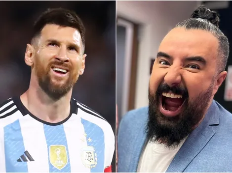 Messi le responde a Álvaro Morales por atacar a Argentina con Uruguay