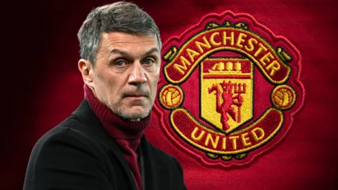 Paolo Maldini y Manchester United.