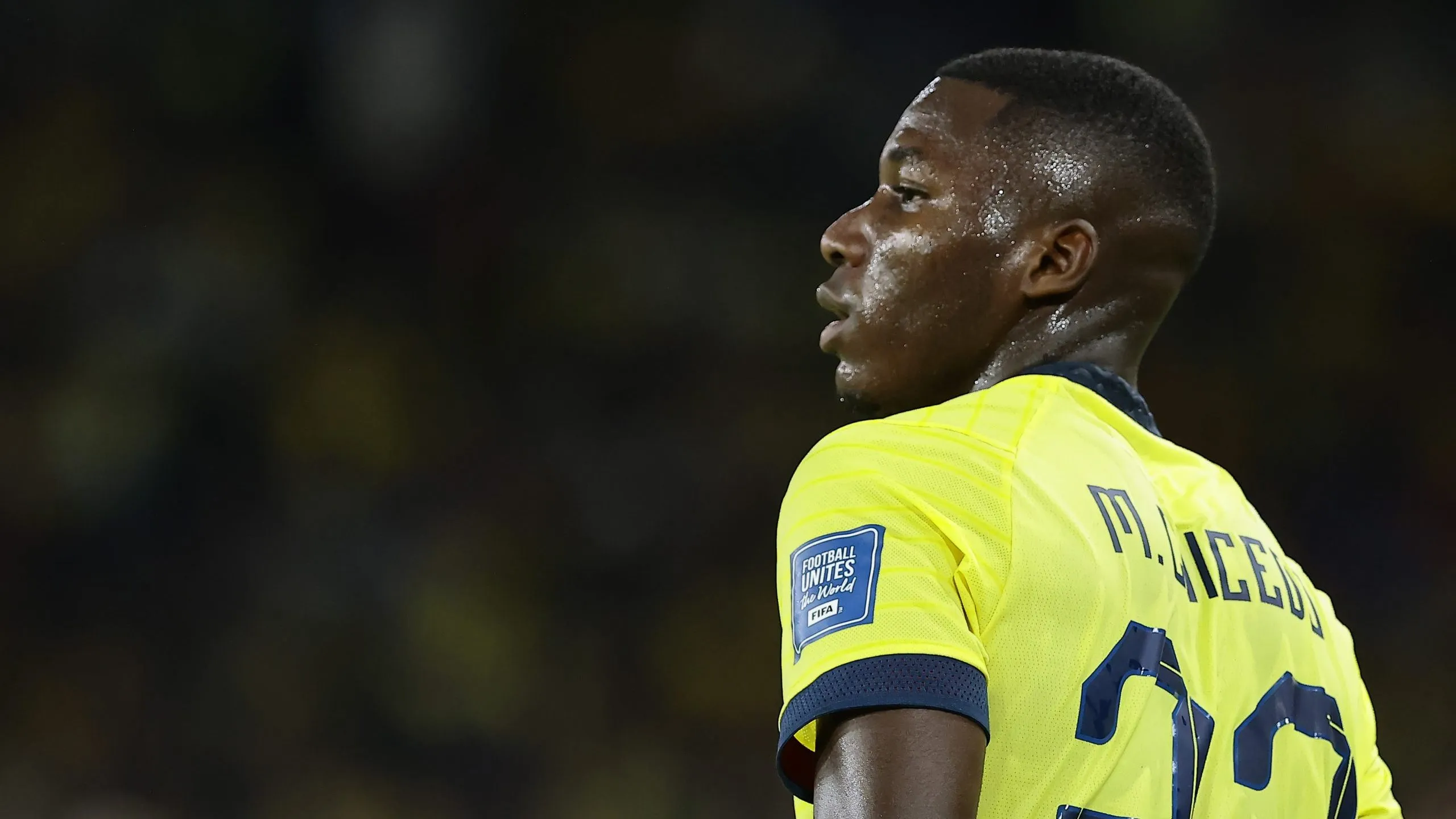 Moisés Caicedo con un valor de 80 millones es el jugador más caro. Foto: IMAGO.