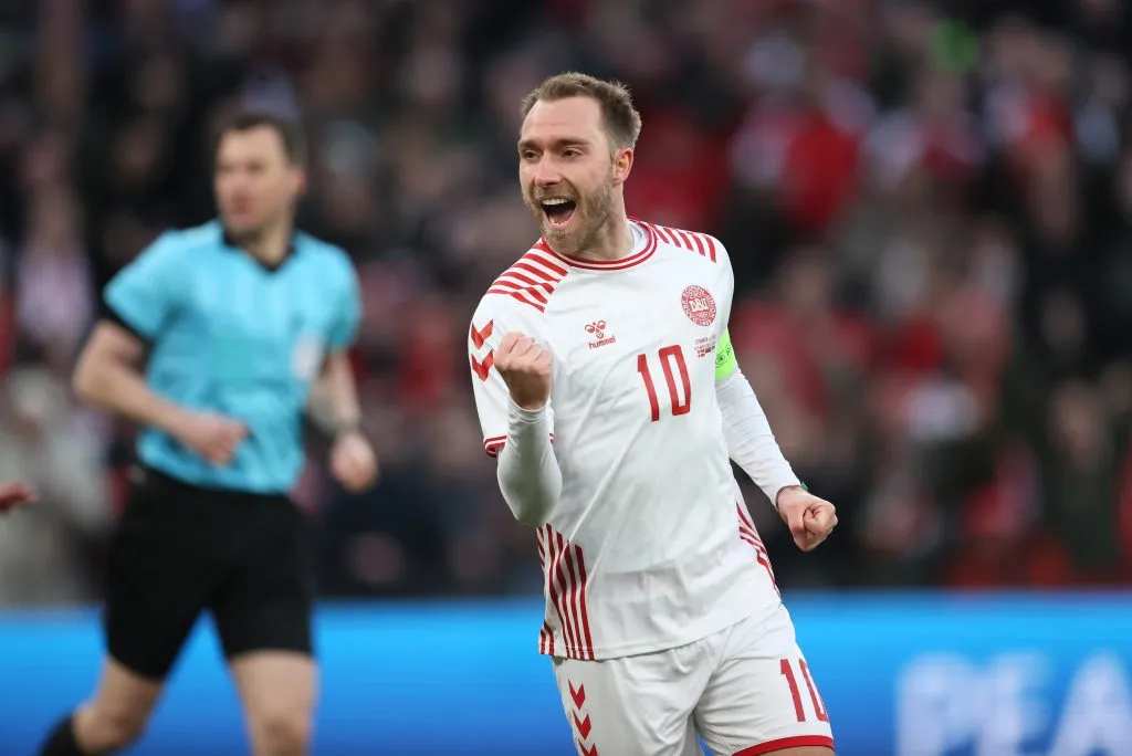 Eriksen, la estrella de Dinamarca. (Foto: Getty)