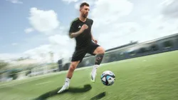 Messi, con los nuevos botines X CRAZYFAST.